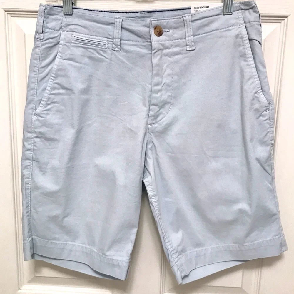 NWT American Eagle Classic 10” Shorts Light Blue